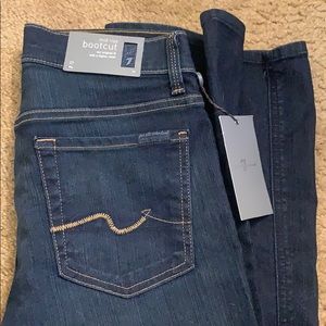 NWT 7 for all mankind bootcut jeans